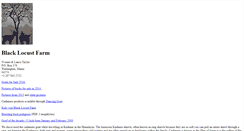 Desktop Screenshot of blacklocust.com